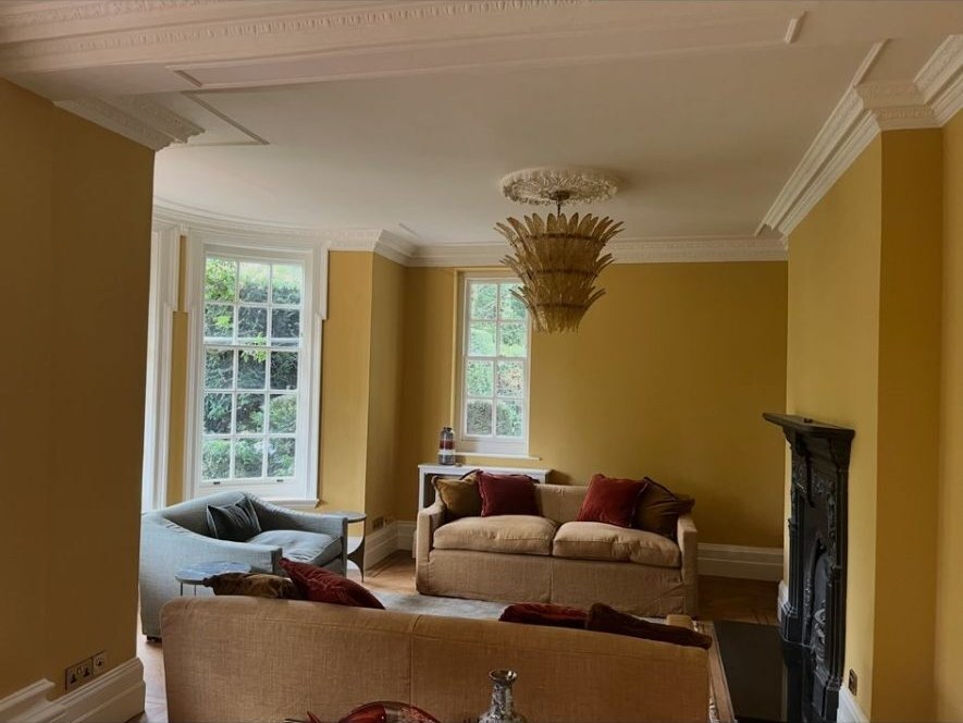 AJN Neill Interiors portfolio project 40 — painting, decorating, Venetian plastering and wallpaper hanging across London and the Home Counties