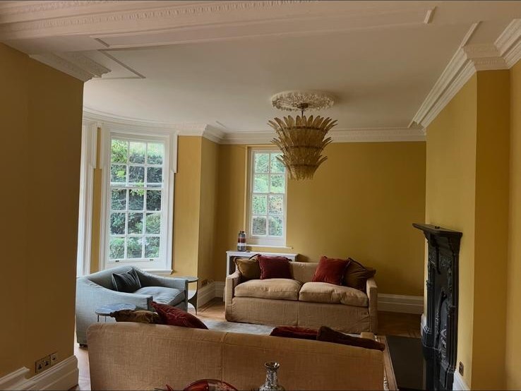 AJN Neill Interiors portfolio project 61 — painting, decorating, Venetian plastering and wallpaper hanging across London and the Home Counties
