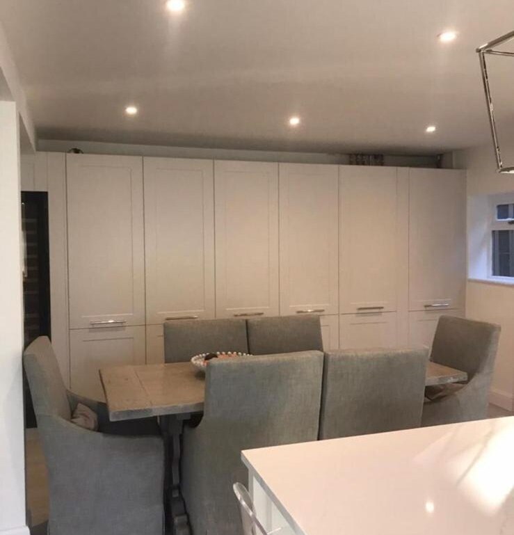 AJN Neill Interiors portfolio project 13 — painting, decorating, Venetian plastering and wallpaper hanging across London and the Home Counties